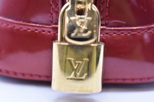 LOUIS VUITTON モノグラムヴェルニ アルマBB ローズアンディアン M91771